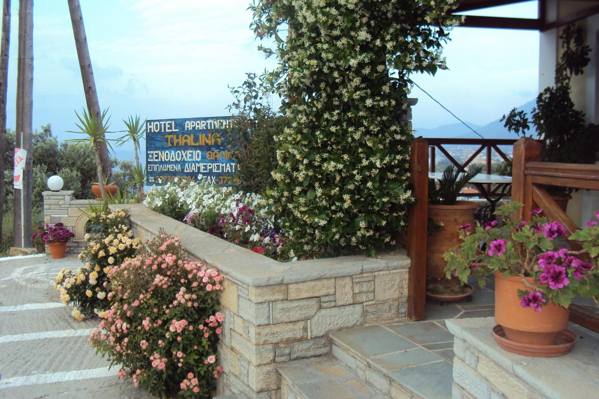 Thalina Hotel Marathókampos Exterior foto