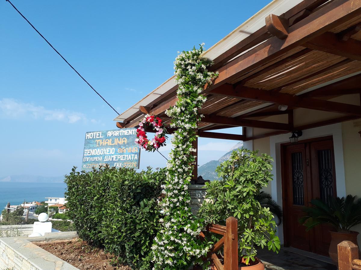 Thalina Hotel Marathókampos Exterior foto